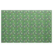 Golfspielen auf Grasgrün Stoff (Fat Quarter (45,7 x 55,9 cm))