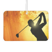 Golfspielen Autolufterfrischer (Vorderseite)