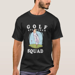 Golfspielen für ein Golfer Team I T-Shirt
