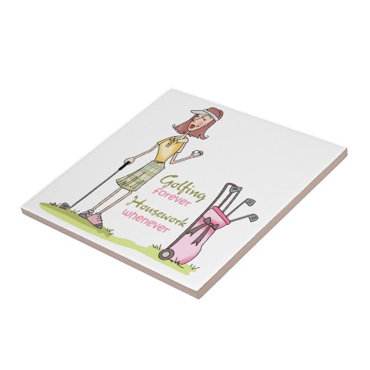 Golfspielen für immer fliese (Seite)