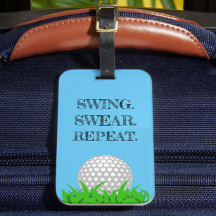 Golfspielen Gepäckanhänger