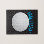 Golfspielen ⛳ 🎁 Golf Ball Golfer Puzzle (Horizontal)