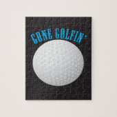 Golfspielen ⛳ 🎁 Golf Ball Golfer Puzzle (Vertikal)