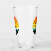 Golfspielen Golfer Vater Der beste Vater Glas (Links)