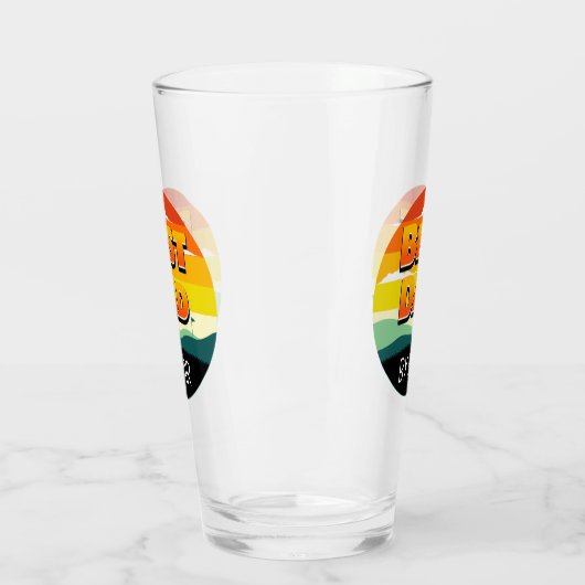 Golfspielen Golfer Vater Der beste Vater Glas (Links)