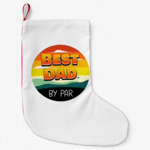 Golfspielen Golfer Vater Der beste Vater Kleiner Weihnachtsstrumpf
