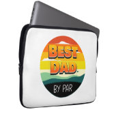 Golfspielen Golfer Vater Der beste Vater Laptopschutzhülle (Vorne Rechts)