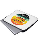 Golfspielen Golfer Vater Der beste Vater Laptopschutzhülle (Vorne Knopf)