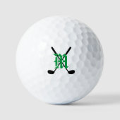 Golfspielen INITIAL Golf Clubs Zeitlos Traditionel Golfball (Vorderseite)