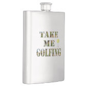 Golfspielen, klassische Hip Flasche Flachmann (Rechts)