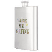 Golfspielen, klassische Hip Flasche Flachmann (Links)
