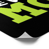 Golfspielen mit meiner Mama Poster (Ecke)