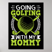 Golfspielen mit meiner Mama Poster (Vorne)