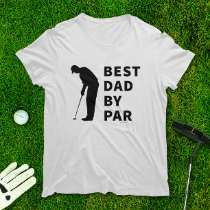 Golfspielen Pater Der schönste Vater Par Golf Spaß T-Shirt