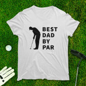 Golfspielen Pater Der schönste Vater Par Golf Spaß T-Shirt