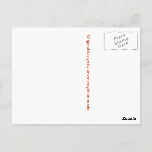 Golfspielen Postkarte (Rückseite)