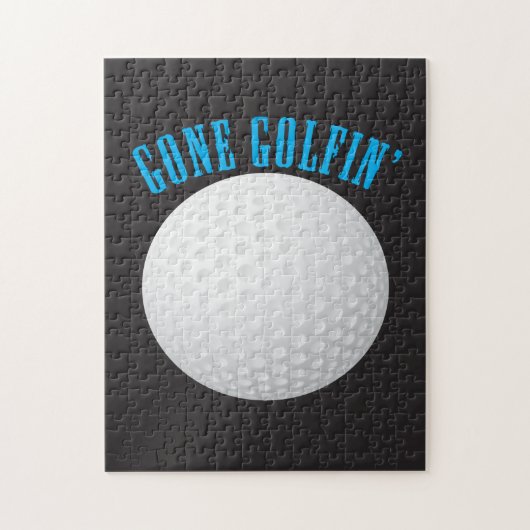 Golfspielen Puzzle (Vertikal)