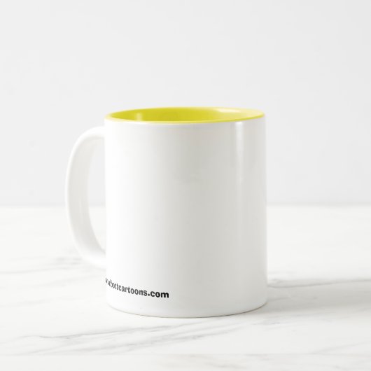 Golfspielen Spaß Tasse Geschenk für Golfer (Vorderseite Links)
