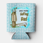 Golfspielen Vater Dosenkühler (Vorderseite)