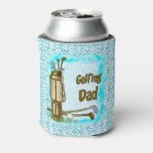 Golfspielen Vater Dosenkühler (Kanne Rückseite)