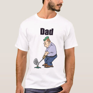 Golfspielen Vater T-Shirt