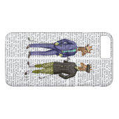 Golfspielen von Giraffen 2 Case-Mate iPhone Hülle (Rückseite (Horizontal))