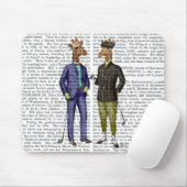 Golfspielen von Giraffen 2 Mousepad (Mit Mouse)