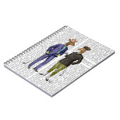 Golfspielen von Giraffen 2 Notizblock (Linke Seite)