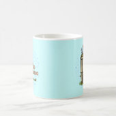 Golfspielender Opa Kaffeetasse (Mittel)