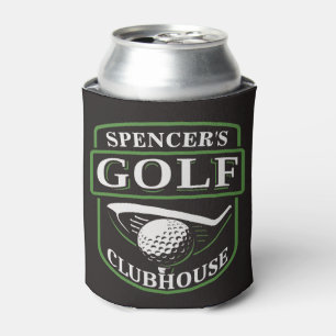 Golfspieler ADD NAME Pro Golfspieler Club Clubhaus Dosenkühler