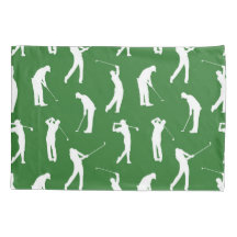 Golfspieler auf der Fahrrinne