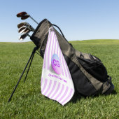 Golfspieler | Cooles Sportgeschenk Golfhandtuch (Gras)