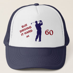 Golfspieler-Geburtstag 60 Truckerkappe