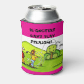 Golfspieler-Getränkehalter Dosenkühler (Kanne Rückseite)