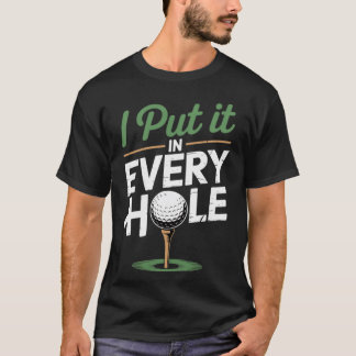 Golfspieler Golf Golfsport Erwachsenen Humor Männe T-Shirt