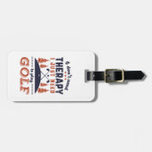 Golfspieler Golfer der Sonne Ich brauche keine The Gepäckanhänger (Vorderseite horizontal)