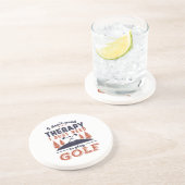 Golfspieler Golfer der Sonne Ich brauche keine The Getränkeuntersetzer (Seite)