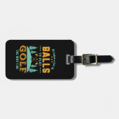 Golfspieler Golfer Golfplatz Golfplatz Golfplatz Gepäckanhänger (Vorderseite horizontal)