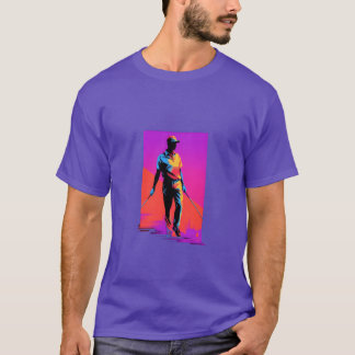 Golfspieler Golfspieler Golfen 80er 90er Retro Jun T-Shirt