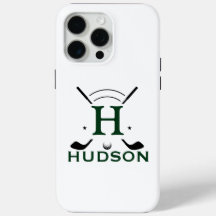 Golfspieler Initialen Benutzerdefiniertes Monogram