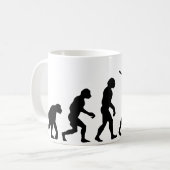 Golfspieler Kaffeetasse (Vorderseite Links)