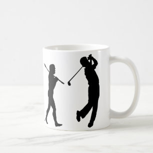 Golfspieler Kaffeetasse