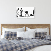 Golfspieler Leinwanddruck (Insitu (Schlafzimmer))