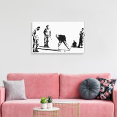 Golfspieler Leinwanddruck (Insitu (Wohnzimmer))