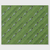 GOLFSPIELER-LUSTIGE GESCHENKE, GESCHENKPAPIER (Flach)