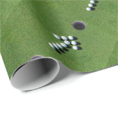 GOLFSPIELER-LUSTIGE GESCHENKE, GESCHENKPAPIER (Rolleneckpunkt)