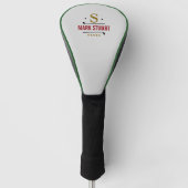 Golfspieler-Monogramm Golf Headcover (Vorderseite)