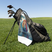 Golfspieler-Mütze Golfhandtuch (Gras)