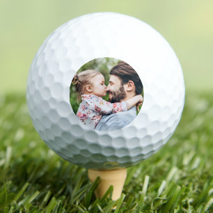 Golfspieler Personalisiertes Einfaches Foto Golfball