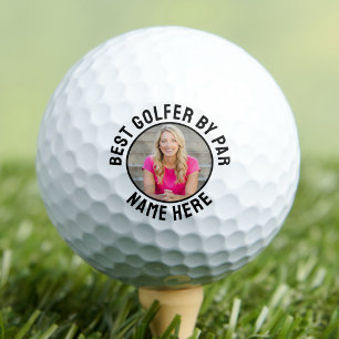 Golfspieler Personalisiertes Foto Einfach Golfball